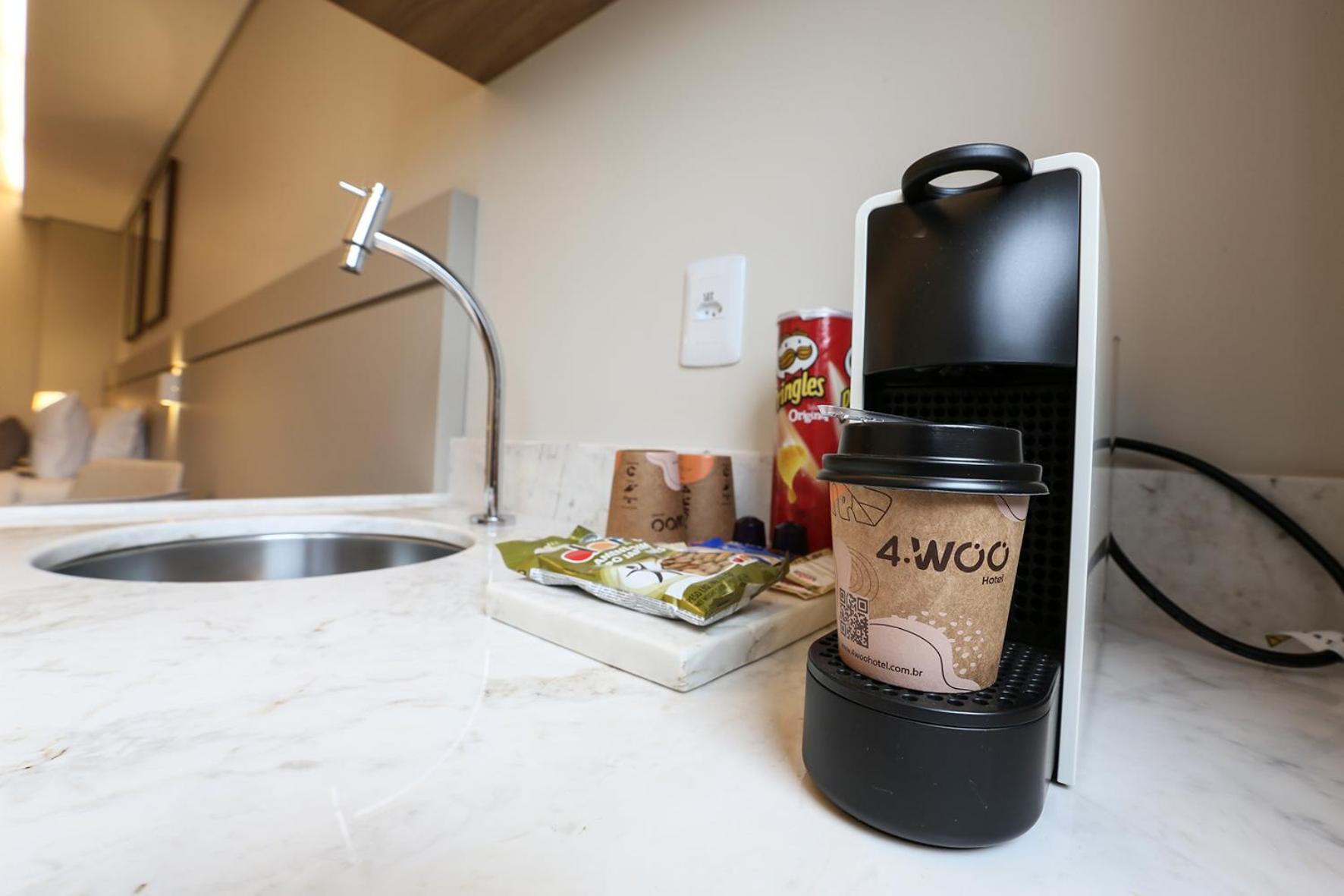4Woo Hotell Telêmaco Borba Eksteriør bilde